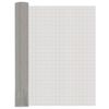 vidaXL Maskeskjerm 80 x 500 cm 8 Mesh Rustfritt st&aring;l 201 S&oslash;lv