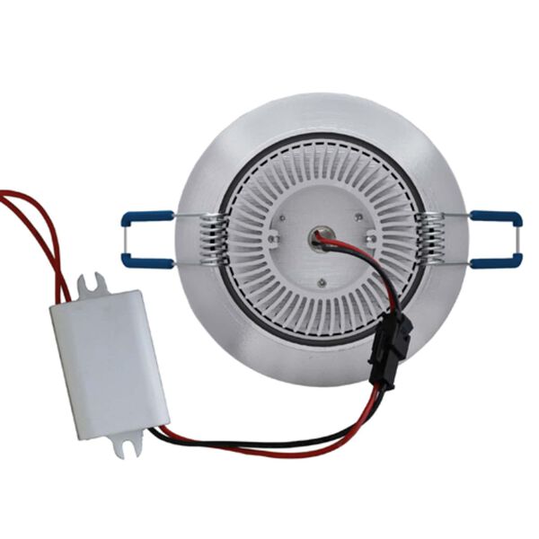 vidaXL Lysp&aelig;re med s&oslash;kelys S&oslash;lv