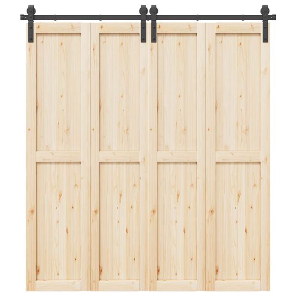 vidaXL Utstyr for skyved&oslash;r 200 cm st&aring;l svart