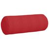 vidaXL Bolster puter 2 pcs Rød Ø 25 x 70 cm stoff