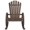 vidaXL Adirondack gyngestol heltre gran