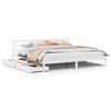 vidaXL Sengeramme uten madrass hvit 180x200 cm heltre furu