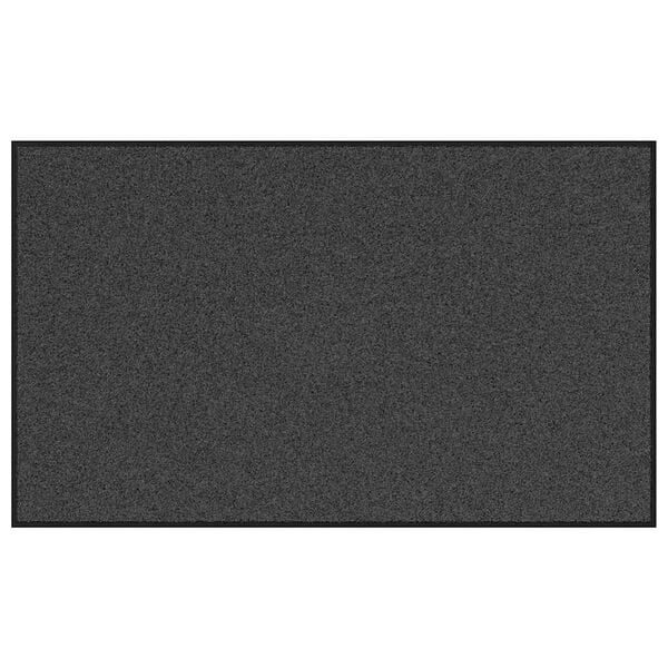 vidaXL Dørmatte Anthracite og svart 90 x 150 cm Polypropylen og vinyl