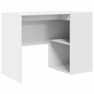 vidaXL Skrivebord Hvit Konstruert tre 102 x 50 x 75 cm
