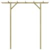 vidaXL Hagepergola 205x40x203 cm tre