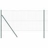 vidaXL Euro Zaun Festemo 10 x 1 m PVC-belagt st&aring;l Gr&oslash;nn Mesh