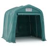 vidaXL Garasjetelt PVC 1,6x2,4 m gr&oslash;nn