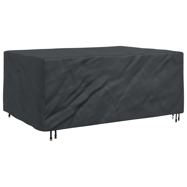 vidaXL M&oslash;belbeskyttelse Ensfarget Svart 220 x 150 x 85 cm 600D
