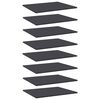 vidaXL Hylleplater 8 stk gr&aring; 60x50x1,5 cm konstruert tre