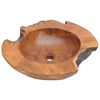 vidaXL Servant heltre teak 45 cm