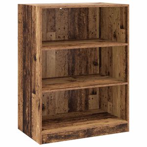 vidaXL Garderobeskap Gammelt tre 77 x 48 x 102 cm Konstruert tre
