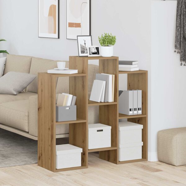 vidaXL Serviesskap Artisan Eik 90 x 30 x 90 cm