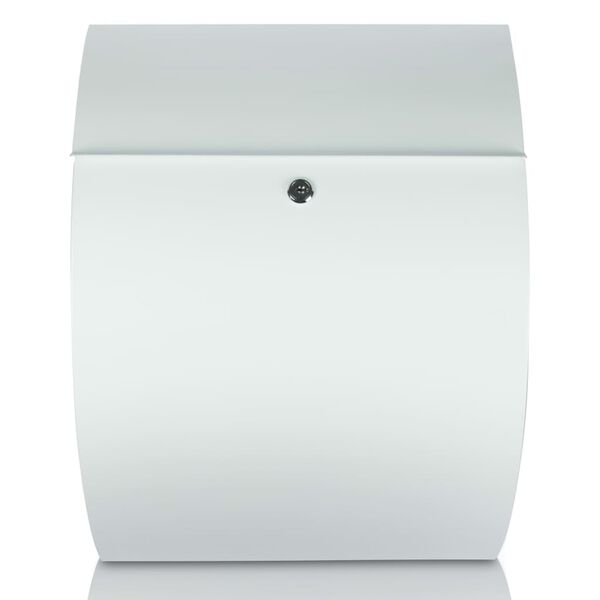 BURG-W&Auml;CHTER Postkasse Riviera 835 W st&aring;l hvit