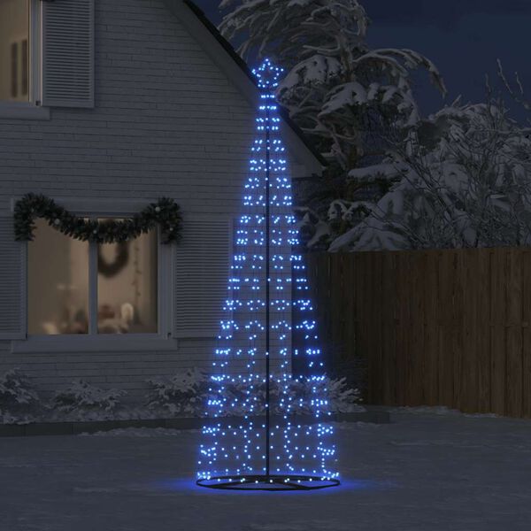 vidaXL LED Juletre 550 LEDs Bl&aring; 300 cm