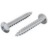 vidaXL Treskrue 2 pcs s&oslash;lv &Oslash; 8,6 x 31 mm Jern
