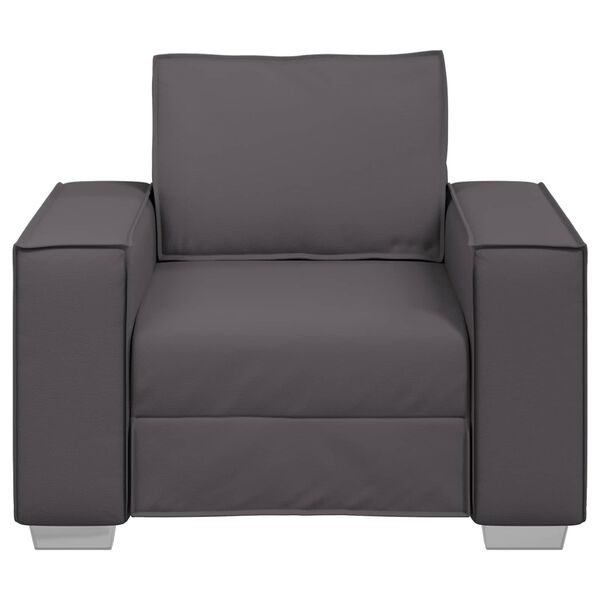 vidaXL Sofa Grå 99 x 78 x 84 cm stoff