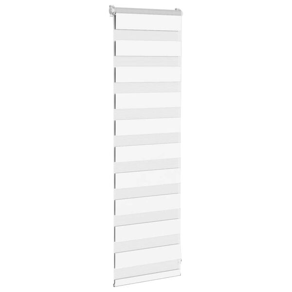 vidaXL Sebragardin hvit 50x100 cm stoff bredde 45,9 cm polyester