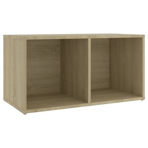vidaXL TV-benk sonoma eik 72x35x36,5 cm konstruert tre