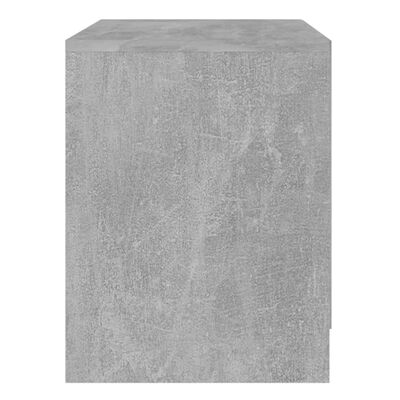 vidaXL Nattbord 2 stk betonggrå 45x34,5x44,5 cm sponplate