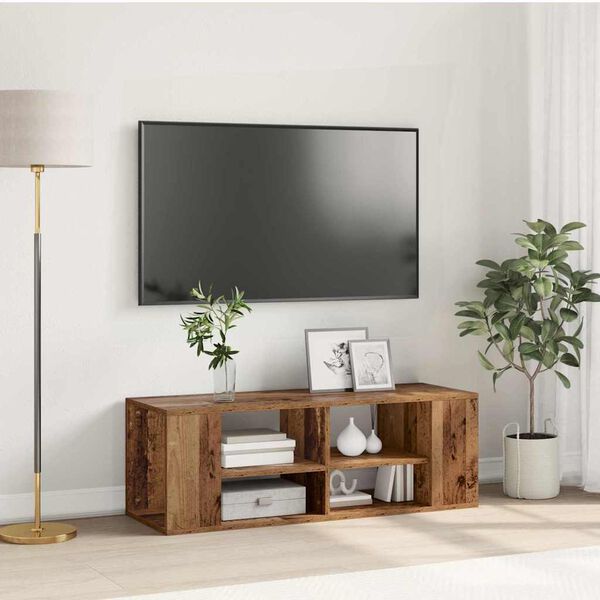 vidaXL TV-benksett Gamle tre 102 x 35 x 35 cm Konstruert tre