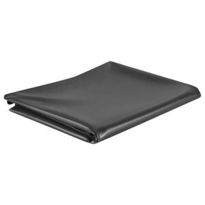 vidaXL Damfolie 4 x 10 m PVC 0,5 mm Svart