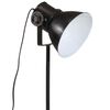 vidaXL Gulvlampe 25 W svart 35x35x65/95 cm E27