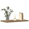 vidaXL Vegghyller 4 stk artisan eik 40x20x1,5 cm konstruert tre