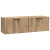 vidaXL Vegghengt TV skap 98 x 31 x 30 cm Artisan eik Konstruert tre