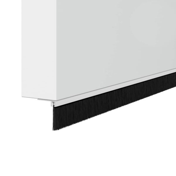 vidaXL Skru-p&aring; d&oslash;rb&oslash;rste tetninger 12 pcs Hvit 100 cm