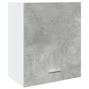 vidaXL Hengende skap "Lyon" betonggr&aring; 50x31x60 cm sponplate