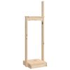 vidaXL Vedstativ 33,5x30x110 cm heltre furu