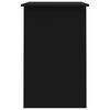 vidaXL Skrivebord svart 100x50x76 cm konstruert tre
