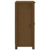 vidaXL Skjenker 2 stk honningbrun 39x35x80 cm heltre furu