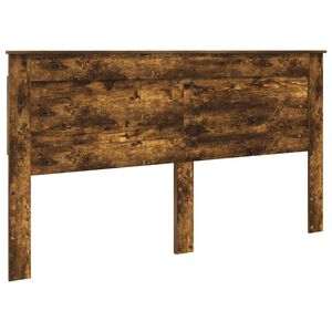 vidaXL Hodegavl med hodegjerde R&oslash;kt eik 200 cm Konstruert tre