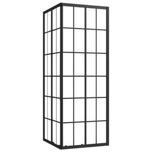 vidaXL Dusjkabinett ESG 80x80x180 cm