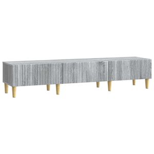 vidaXL TV-skap med skuff Gr&aring; sonoma 147 x 34,5 x 30 cm Konstruert tre