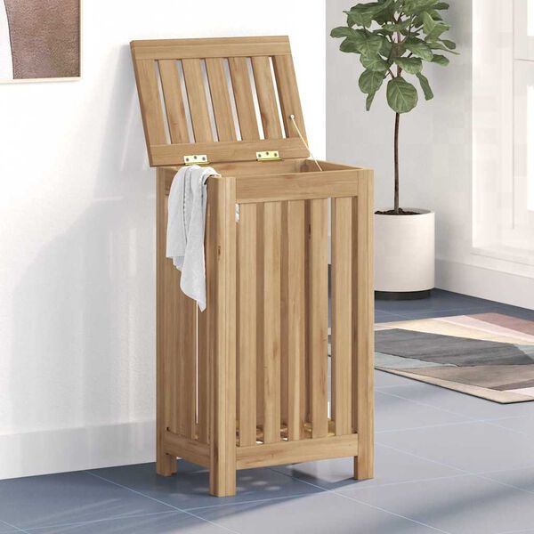 vidaXL Skittent&oslash;yskurv 35x25x60 cm heltre teak