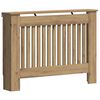 vidaXL Radiator Deksel Artisan Eik 112 x 19 x 81,5 cm Konstruert tre