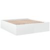 vidaXL Sengeramme hvit 180x200 cm konstruert tre