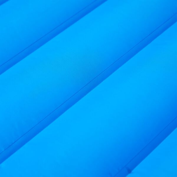 vidaXL Selvoppbl&aring;sende campingmadrass med pute for 1 person bl&aring;