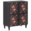 vidaXL Oppbevaringsskap Flerfarget 60 x 33,5 x 75 cm Massiv mango tre