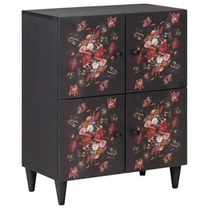 vidaXL Oppbevaringsskap Flerfarget 60 x 33,5 x 75 cm Massiv mango tre