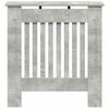 vidaXL Radiator Deksel Betonggr&aring; 78 x 19 x 81,5 cm Konstruert tre