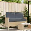 vidaXL Pallet Pute Sett 3 pcs Antrasitt 120 x 50 x 12 cm Oxford-stoff