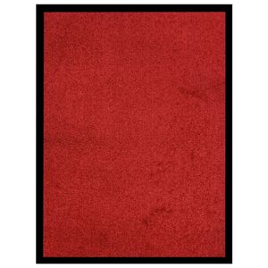vidaXL D&oslash;rmatte r&oslash;d 60x80 cm