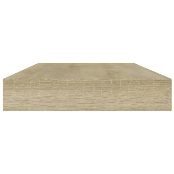 vidaXL Hylleplater 8 stk sonoma eik 80x10x1,5 cm sponplate