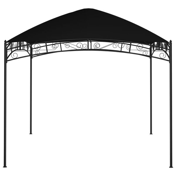 vidaXL Hagepaviljong 4x3 m antrasitt 180 g/m&sup2;