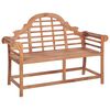 vidaXL Hagebenk 127x58,5x92,5 cm heltre teak