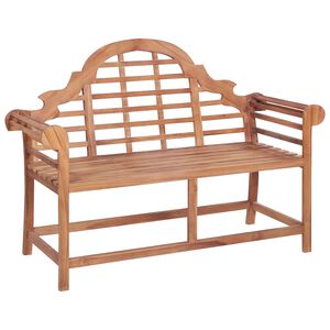 vidaXL Hagebenk 127x58,5x92,5 cm heltre teak