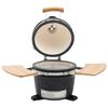 Kamado BBQ grill og røykemaskin keramisk 33 cm